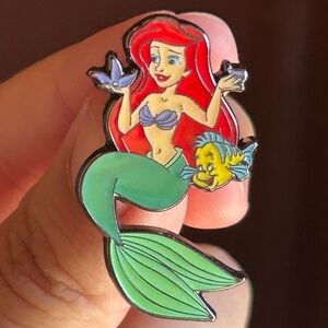 Loungefly Disney Princess Ariel Little Mermaid Sitting Pose Pin
